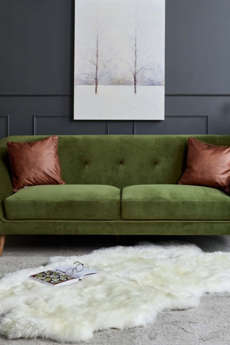 New Zealand Ivory Sheepskin Rug